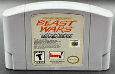 Transformers Beast Wars Transmetals Nintendo 64 N64 Game Only Authentic