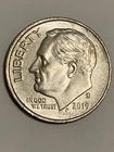 2019-D Roosevelt Dime 10 Cent Coin.