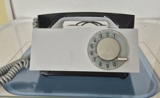 TESLA T65N W&auml;hlscheiben Telefon 1966 Schwarz/Grau