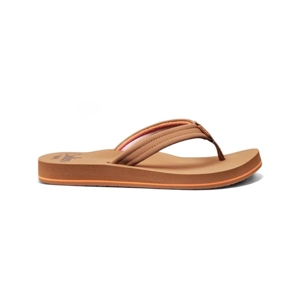 Reef Cushion Breeze Women's Flip Flops Sandals - Tan/Smoothie