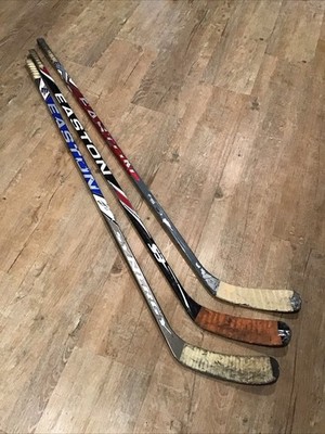Lot of 3 Easton Hockey Stick LH Synergy SE16 / Zetterberg Stealth