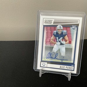 2022 Score - Rookies Alec Pierce #386 Signatures (AU, RC)