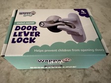 Wappa Baby Door Lever Lock 4 Pack