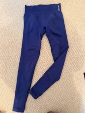 Navy DFYNE women leggings yoga pants extra small XS