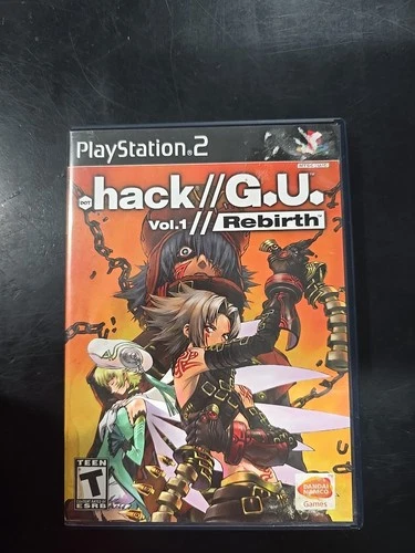 Dot Hack G.U. Rebirth Vol. 1 Playstation 2 Game With Manual USED