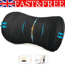 Lumbar Support Pillow for Car Seat,Memory Foam Back Support Cushion for Travel