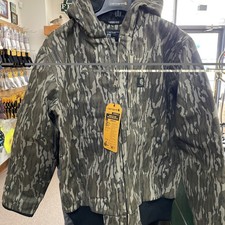Carhartt Mens Medium Rugged Flex Duck Insulated Camo Active Jac Jacket Mossy Oak