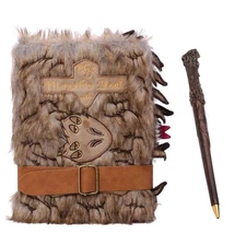 Harry Potter Monster Book of Monsters Journal and Wand Pen Wizarding World Gift