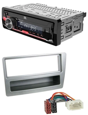 JBL AUX USB Bluetooth MP3 Autoradio für Honda Civic 04-06 silber autom. Klima - Bild 1 von 4