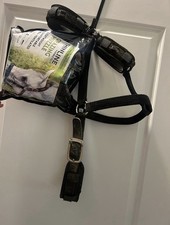 ThinLine Grazing Horse Muzzle, Cob/Horse w/ Turnout Halter and Pads, Horse