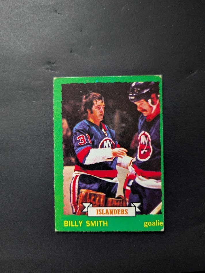 1973-74 O-Pee-Chee #142 Billy Smith New York Islanders Rookie