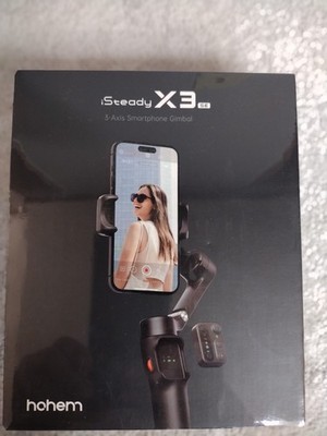 hohem iSteady X3 SE 3-Axis Foldable Smartphone Gimbal w/ Remote, Tracking