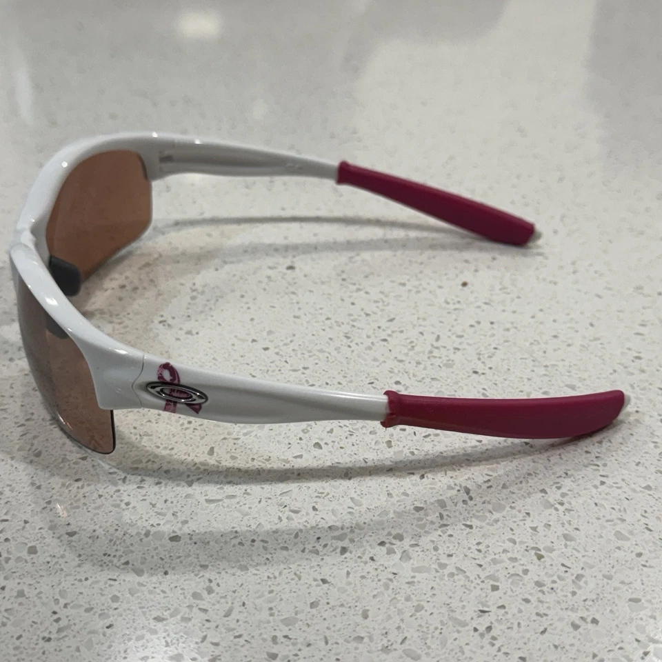 SOLO MARCOS blancos de concientización sobre el cáncer de mama Oakley Commit - arañazos 24-176 Foto 2 de 4