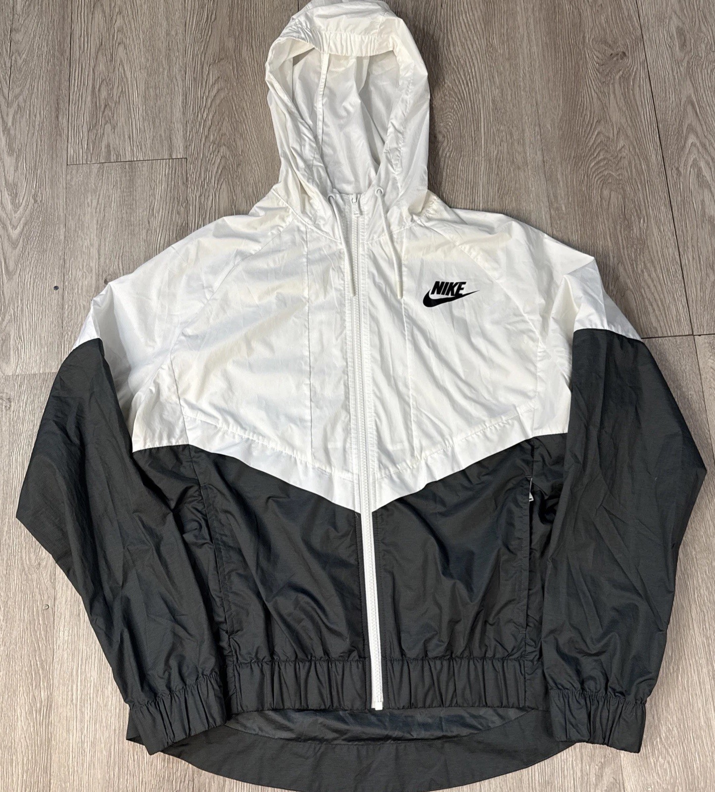 SACAI X NIKE Giacca a vento Nike donna abbigliamento sportivo Windrunner 726138 101 taglia large