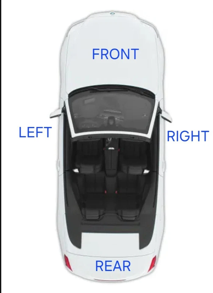 FITS HYUNDAI VELOSTER 2011-2017 CLIP ON WING MIRROR GLASS HEATED LEFT HAND SIDE - Image 2 of 3