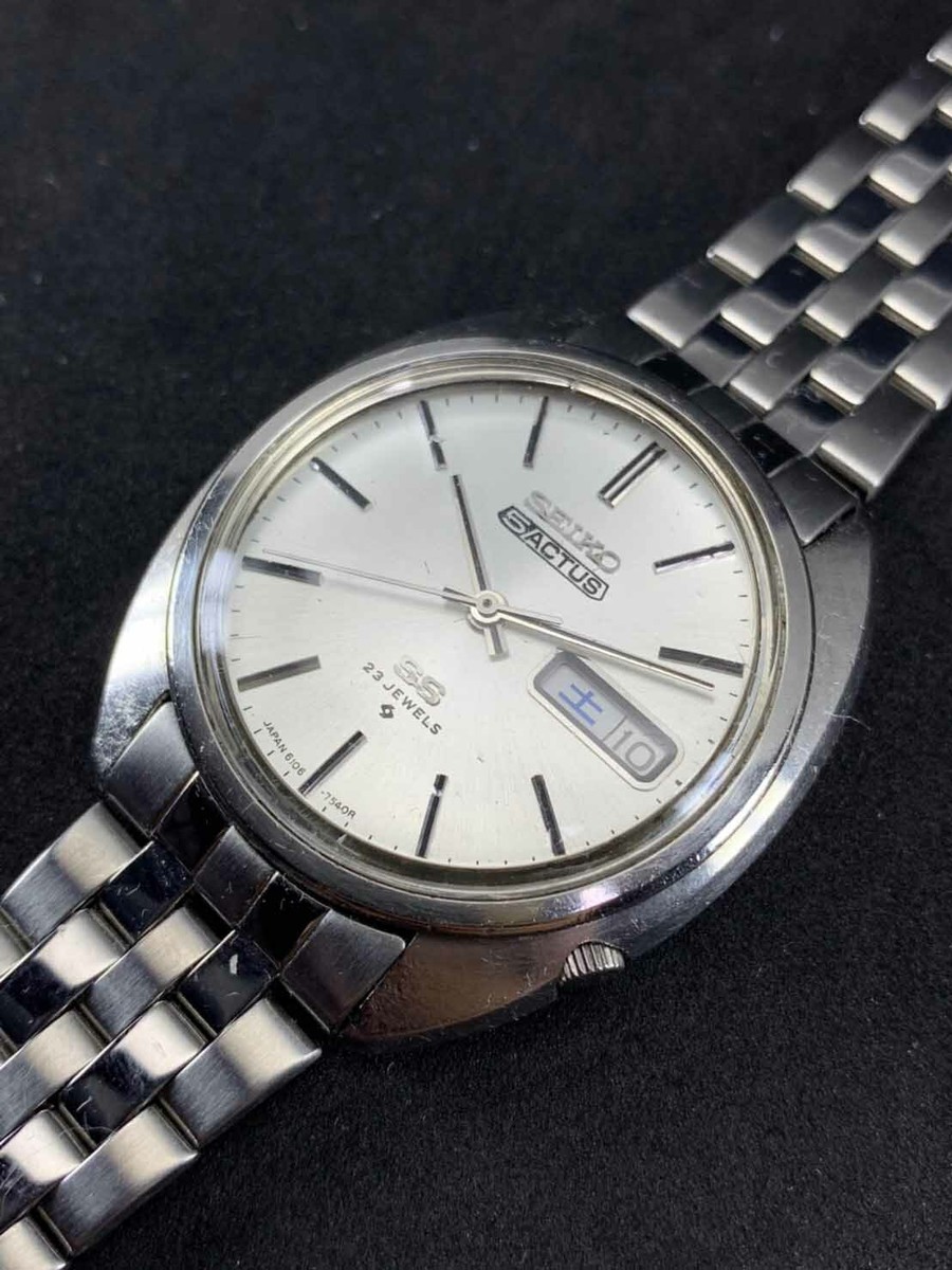 SEIKO 5　ACTUS SS 23JEWELS 6106-7420 セイコー 楽天市場】【中古品】【OH済み】SEIKO/セイコー 5ACTUS/5