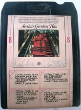 8 Track-Aretha Franklin-Greatest Hits-Refurbished-new pressure pads/sensing foil