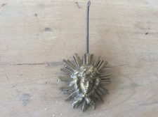 Balancier Ancien Soleil Pendule   Bronze