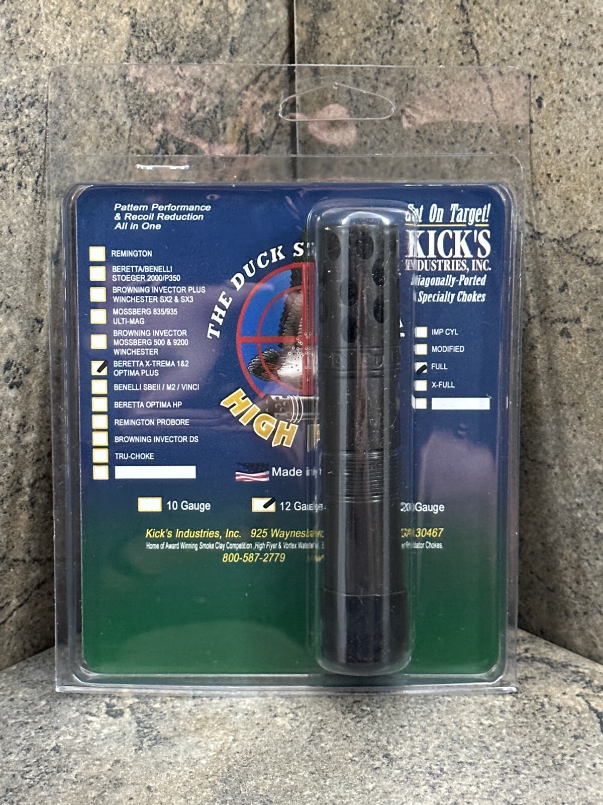 Kicks High Flyer Ported Choke Tube Full 12ga Beretta Xtrema Optima Plus for sale online eBay