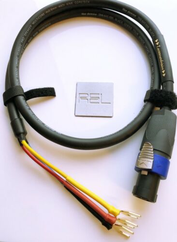 Van Damme Hi-Level Subwoofer Audio Cable for REL &amp; BK- 10 Meters