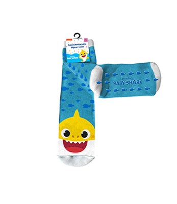 Baby Shark Kinder Anti-Rutsch Socken 2er-Pack Strümpfe für Stabilität