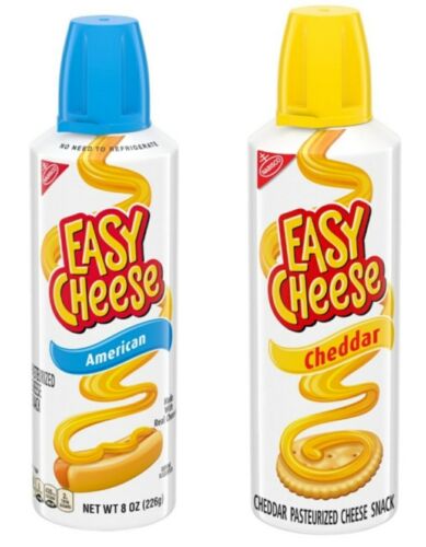 Pick 2 Nabisco Easy Cheese Cans: American or Cheddar | eBay