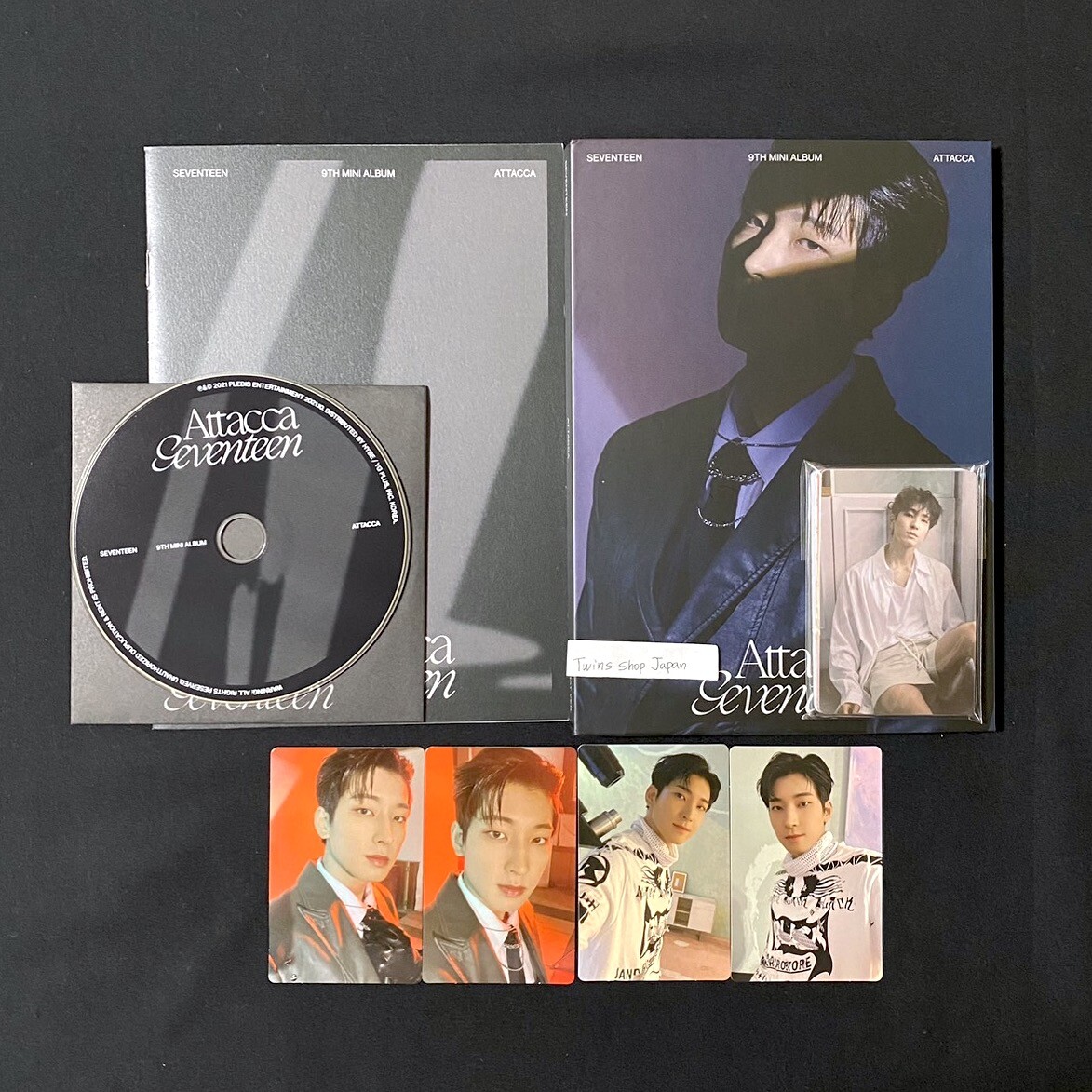 SEVENTEEN 9th mini album attacca carat ver. CD + binder +