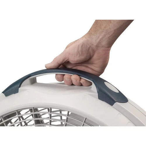 Lasko Wind Machine 3300 20 In 3 Speed Cooling Pivoting Head Floor Fan Gray, New - Picture 9 of 10