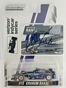 Greenlight 10787 2017 Graham Rahal #15 1/64 Autographed w/COA