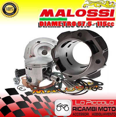 318694 GRUPPO TERMICO 57,5 MALOSSI PIAGGIO VESPA SPECIAL APE 50