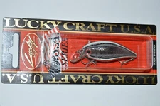 lucky craft bass finesse crankbait moonsault cb-50 f 5/16oz chrome shallow crank