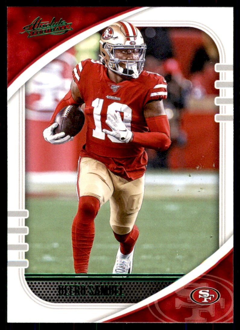 2020 Panini Absolute Green Parallel Deebo Samuel San Francisco 49ers #93