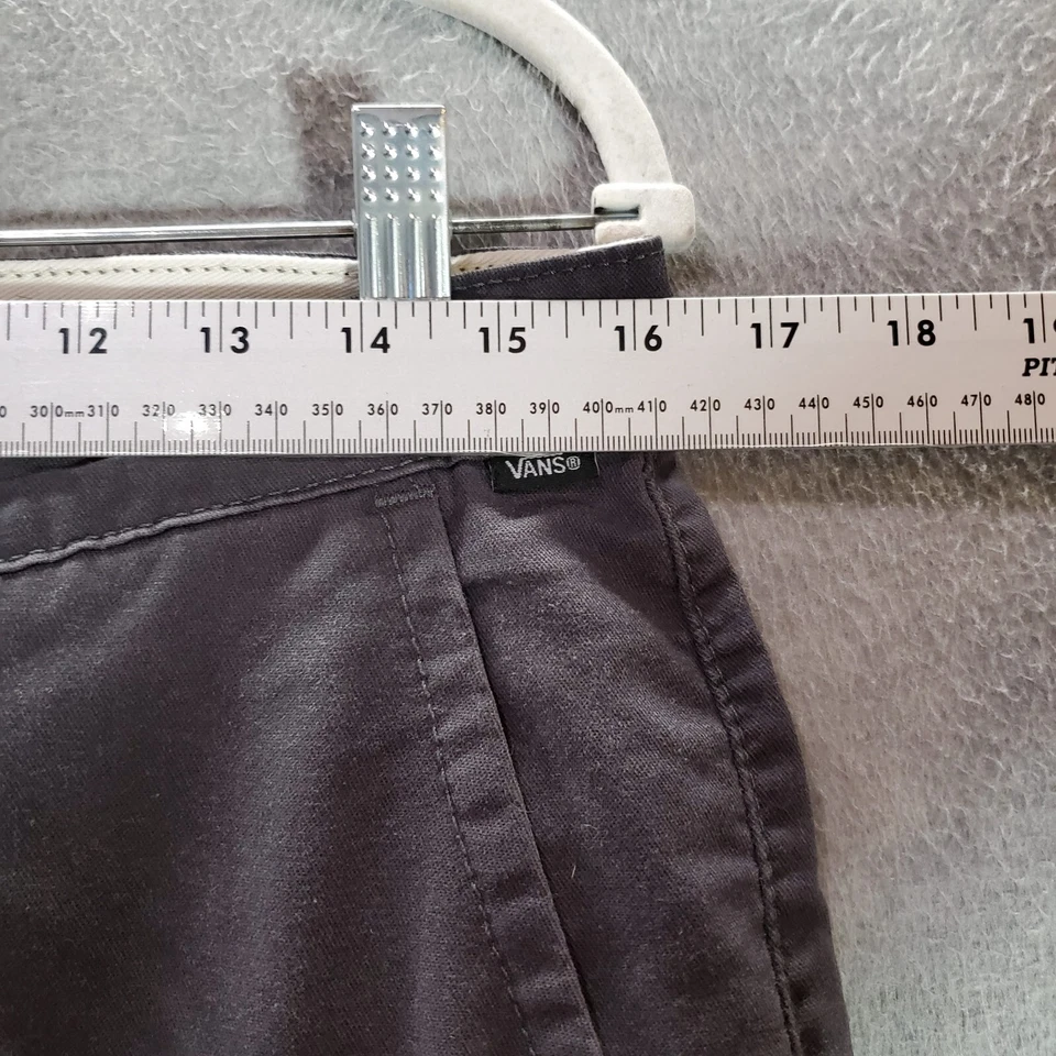 复古 Vans x Independent 男式裤子 32 灰色斜纹布口袋标志滑板 Y2K 阅读 — 第 3/4 张图片