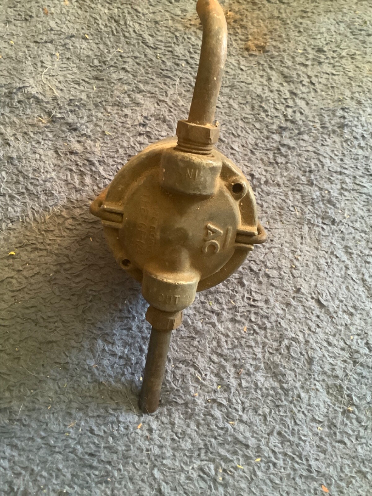 AC Delco vintage glass bowl fuel filter assembly OEM General Motors eBay