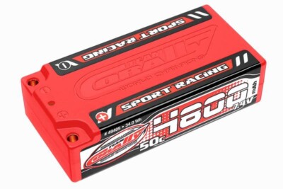 Team Corally Sport Racing Shorty LiPo Akku 7,4V 4800mAh 50C 2S1P, 4mm #C-49405