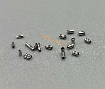 Orthodontic Crimpable Hooks For Braces - Mini Tube Stops & Brackets - Choose 0.6mm Or 0.8mm (50 Pcs)