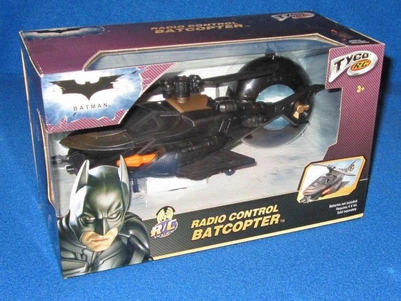 Tyco RC Batman Little Rides Radio Control Batcopter 27 MHZ NEW M0665 - Image 4 of 4