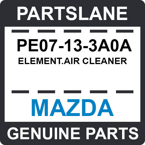 Mazda pe07 13 3a0a
