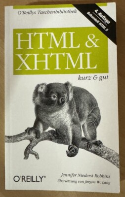 HTML & XHTML kurz & gut von Niederst Robbins, Jennifer | Buch | Zustand sehr gut