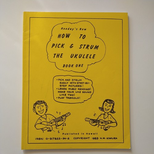lot Ukulele Fretboard Roadmaps and Heeday's Ukulele pick 1989 Made in Hawaii - Picture 11 of 18