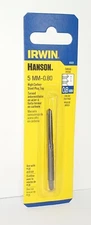 Irwin Hanson 8322ZR 5mm-0.80 High Carbon Steel Plug Tap M5-0.80   Brand New