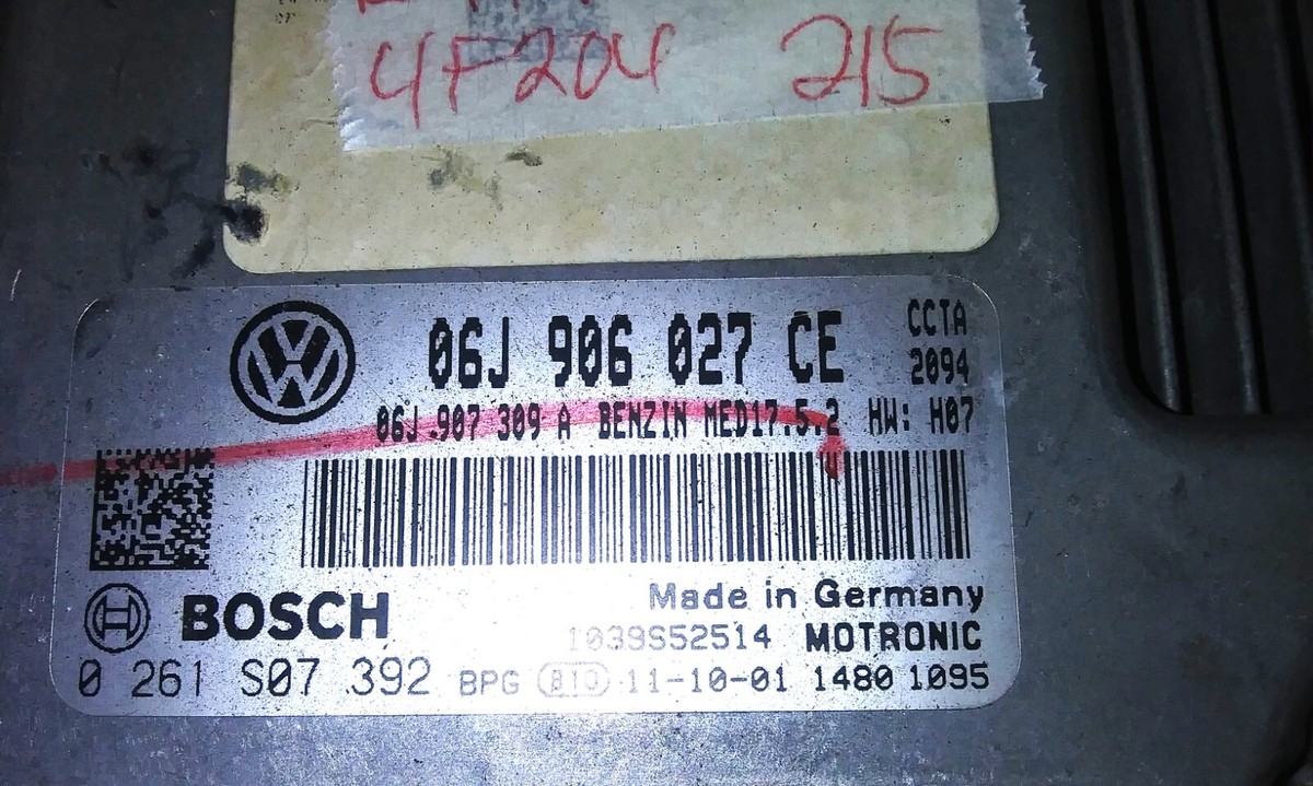 06J 906 027 CE ecu ecm computer 2012-2014 VW Beetle | eBay