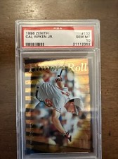 1996 Pinnacle Zenith Cal Ripken Jr. #132 Honor Roll  HOF PSA 10 RARE POP 26