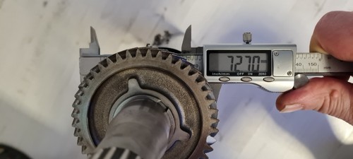 Primary (input) shaft №1 (17/34/32/44) automatic transmission Dq200 0am DSG 7 - Picture 7 of 20