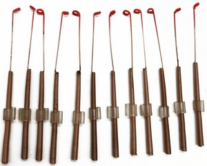 ice fishing with spring bobbers