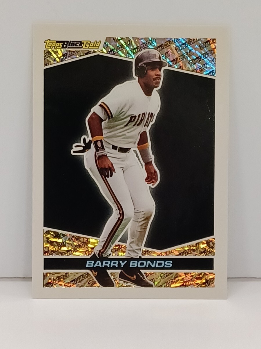1993 TOPPS BLACK GOLD BARRY BONDS CARD 1 Spectrum Foil | eBay