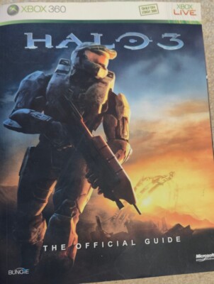 Halo 3 Official Strategy Guide + Popout / Pullout Poster