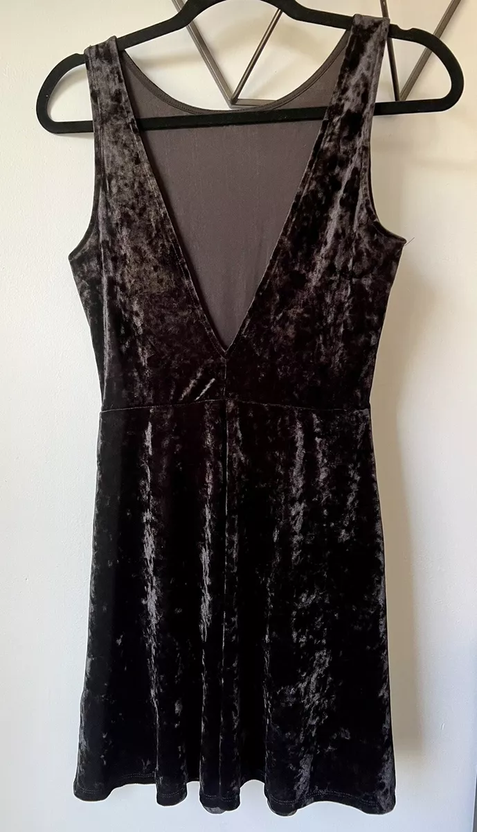 Divided h&m black dress sale