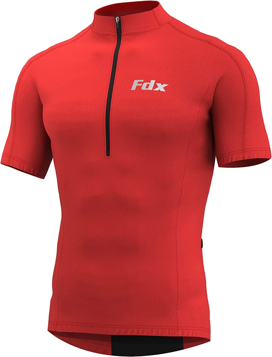 FDX Cycling Jersey Half Sleeve Biking Top Breathable Fabric HiViz Biking Top uk eBay