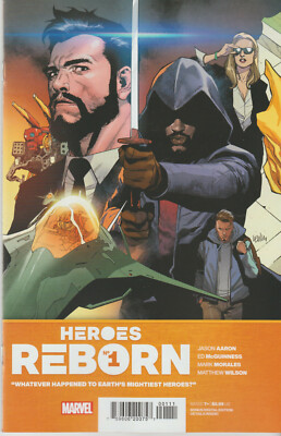 MARVEL COMICS HEROES REBORN #1 JULY 2021 1ST PRINT NM